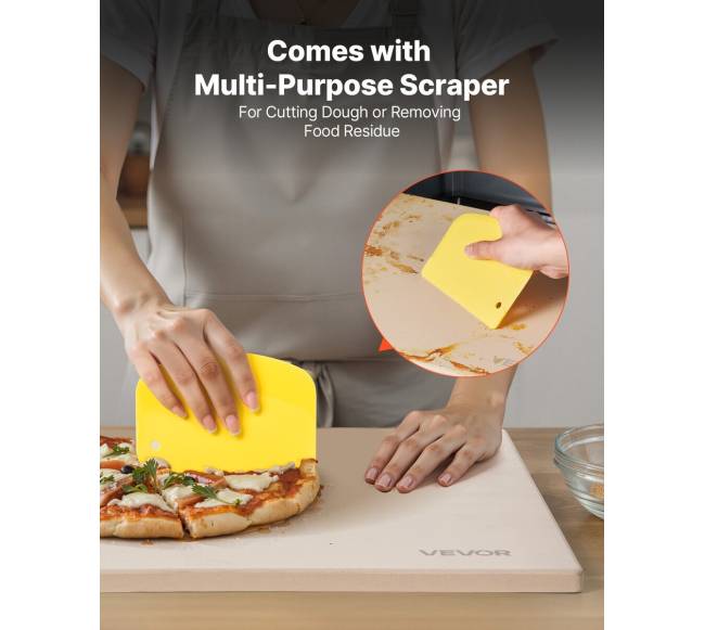 Stačiakampė kordierito picos kepimo akmuo3