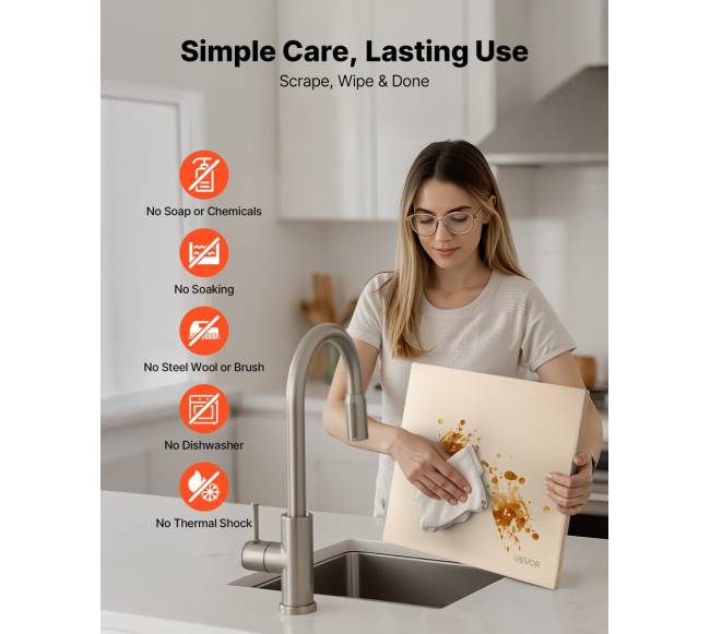 Stačiakampė kordierito picos kepimo akmuo4