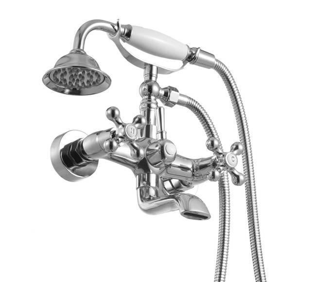 Antikinis vonios maišytuvas su dušu9