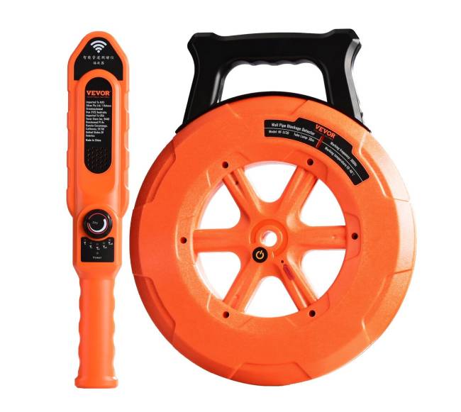 Vamzdynų užsikimšimo detektorius 100ft30m9