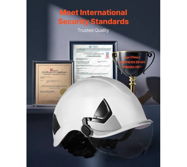 pramoninis apsauginis šalmas su skydeliu1