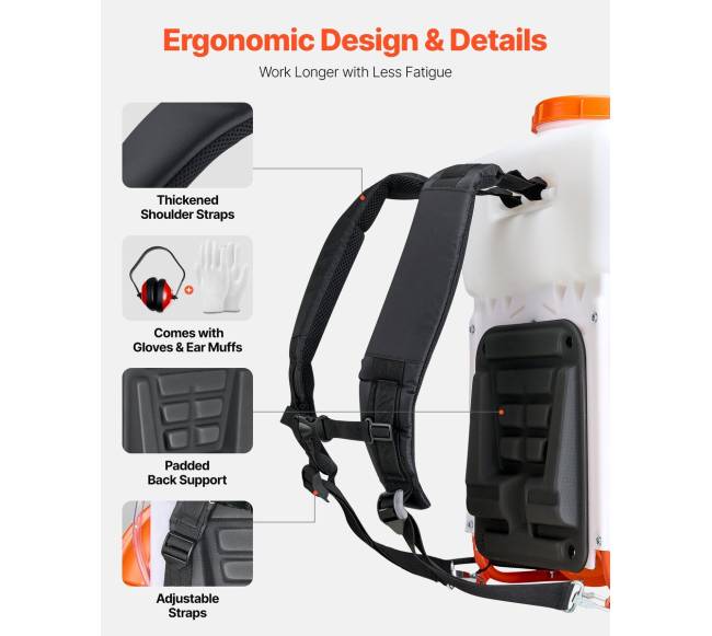 Kuprinė rūkas purkštuvas su 16L talpa2