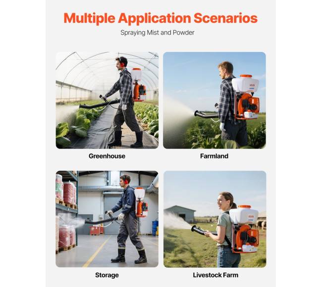 Kuprinė rūkas purkštuvas su 16L talpa3