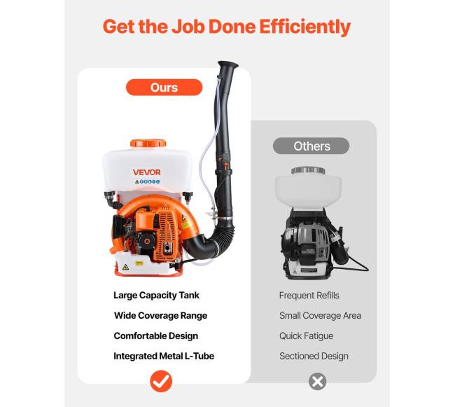 Kuprinė rūkas purkštuvas su 16L talpa4