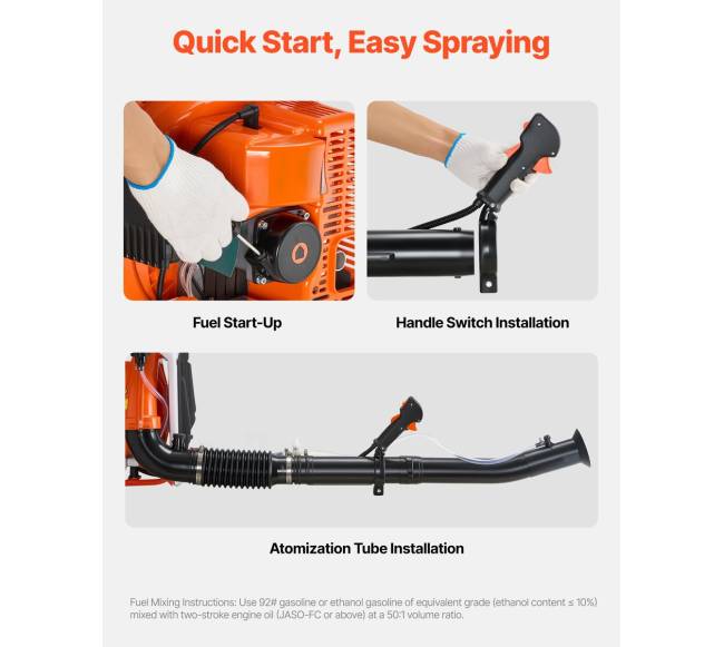 Kuprinė rūkas purkštuvas su 16L talpa5