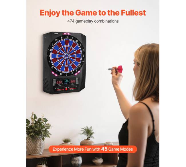 Elektroninė smiginio lenta su LED ekranu1