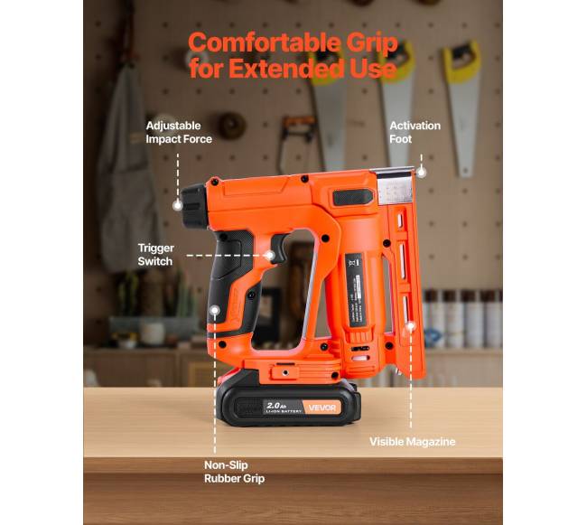 Belaidė vinies ir sąsagos pistoletas 2 viename4