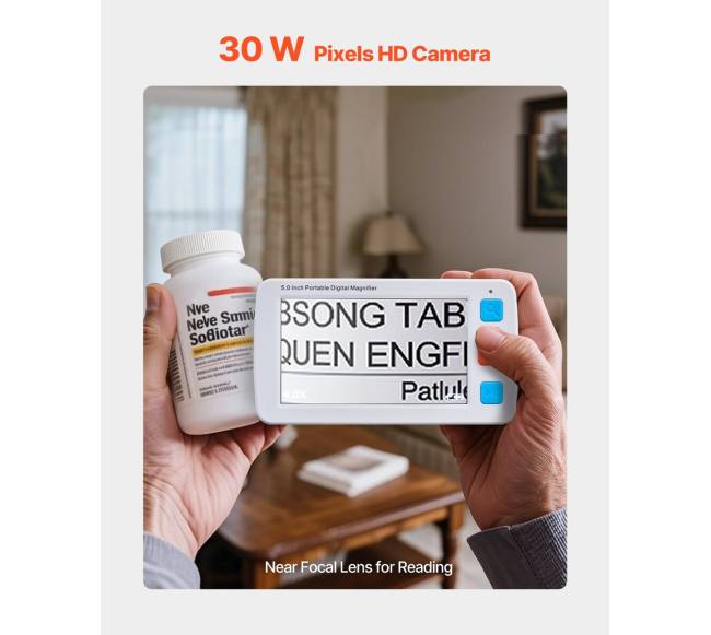 Nešiojama skaitmeninė didinimo priemonė 127 mm3