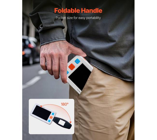 Nešiojama skaitmeninė didinimo priemonė 127 mm4