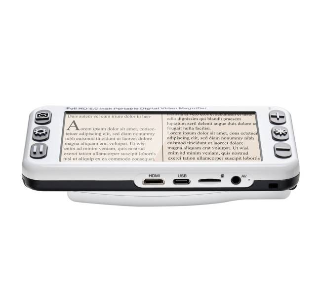 Nešiojamas skaitmeninis vaizdo didintuvas 2-48X8