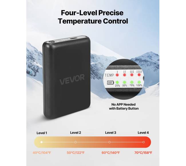 Šildomos kojinės su app valdymu2