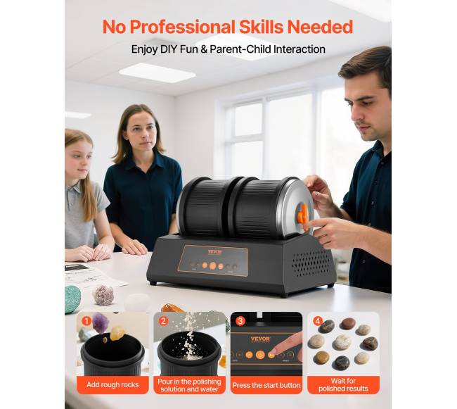 Akmenų šlifavimo rinkinys su dviguba statine5