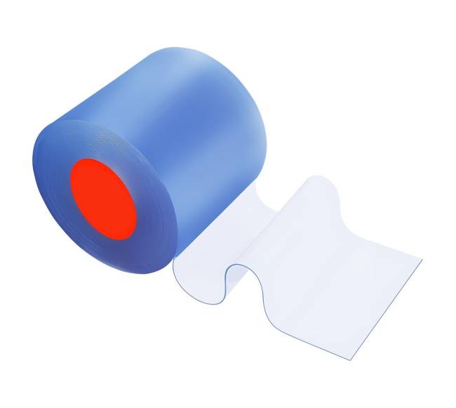 Skaidrios PVC juostų užuolaidos durims0