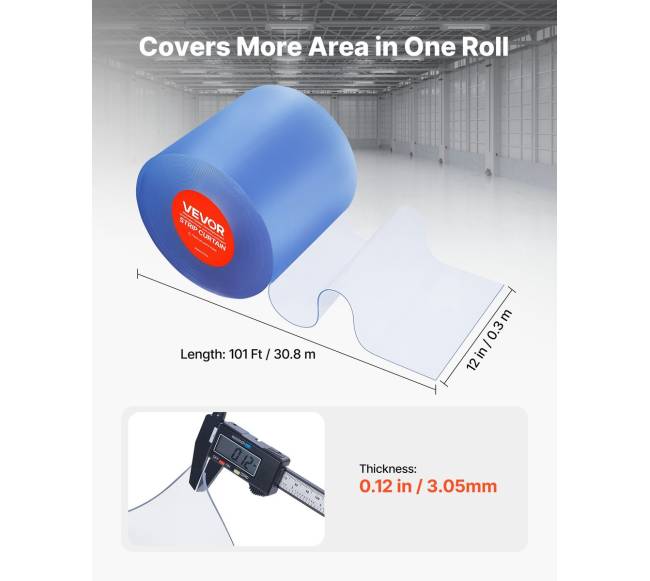 Skaidrios PVC juostų užuolaidos durims1