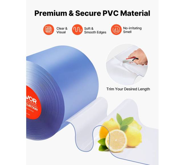 Skaidrios PVC juostų užuolaidos durims4