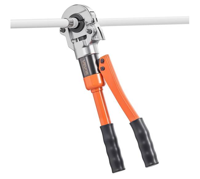 Hidraulinis vamzdžių presas su keičiamais žandikauliais10