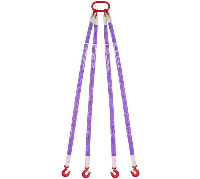 Keturių kojų poliesterinis diržas su kabliais 3T9