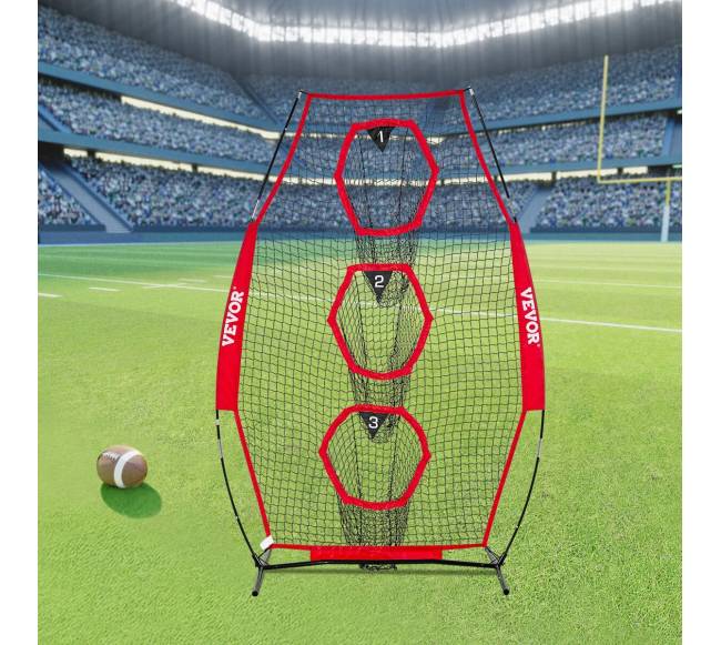 203x102 cm futbolo metimo tinklas su taikiniais7