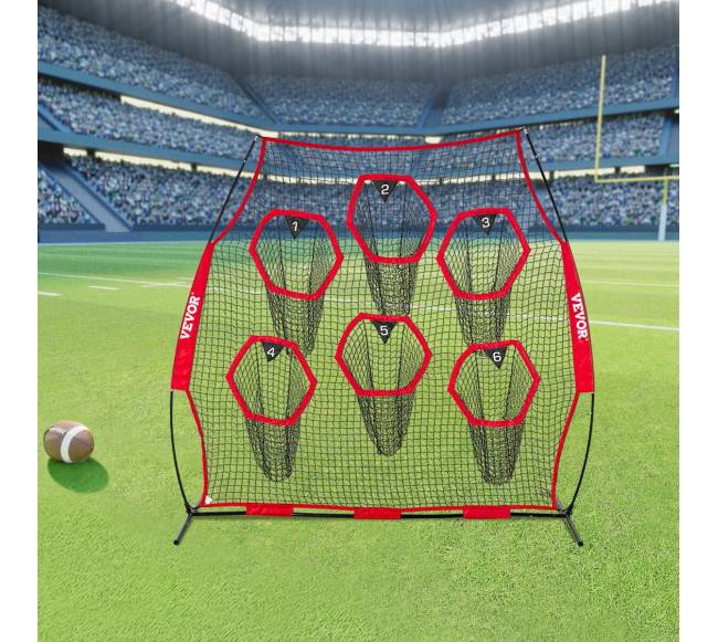 Futbolo treniruoklis su taikiniais 2.4x2.4m7