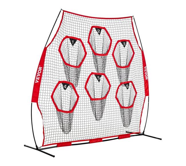 Futbolo treniruoklis su taikiniais 2.4x2.4m8