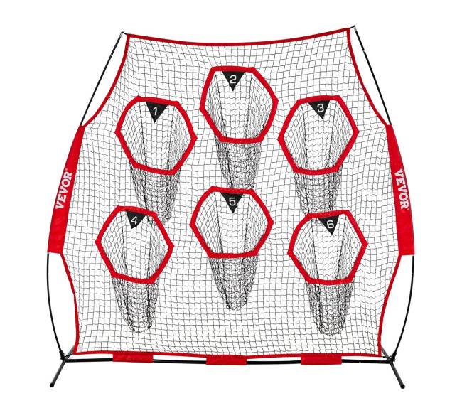 Futbolo treniruoklis su taikiniais 2.4x2.4m10