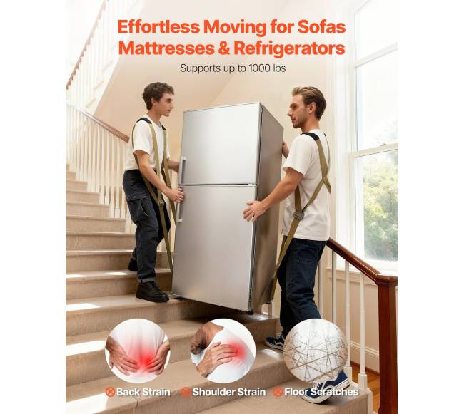 Baldų perkėlimo diržai iki 453,6 kg1