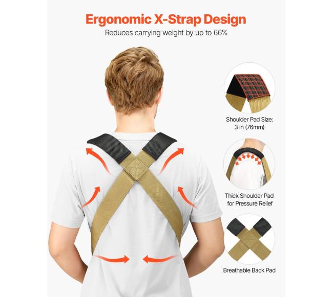 Baldų perkėlimo diržai iki 453,6 kg2