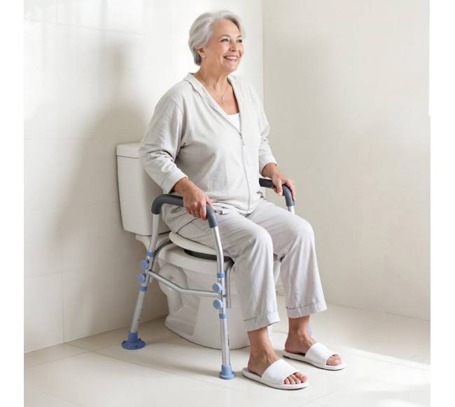 Tualeto paaukštinimas su porankiais7