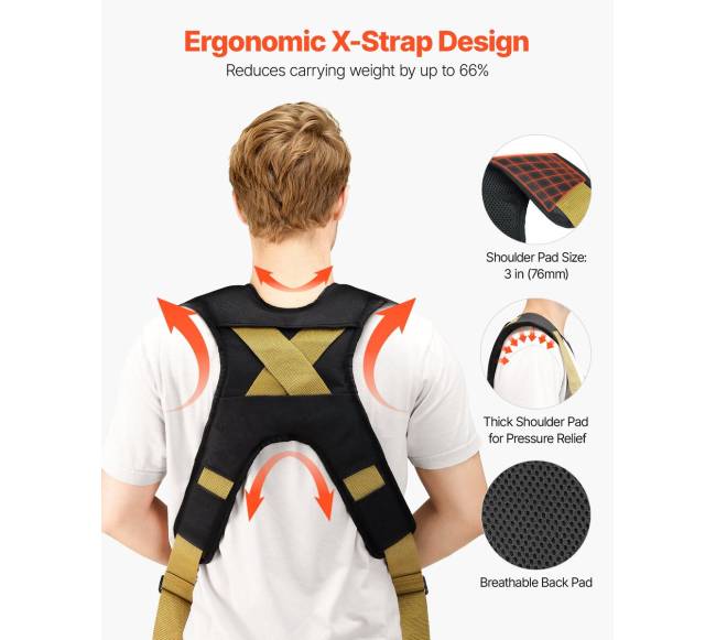 Pernešimo diržai, talpinantys iki 453 kg2