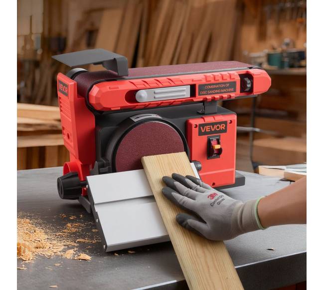 Profesionali diskinė ir juostinė šlifuoklė 400W7