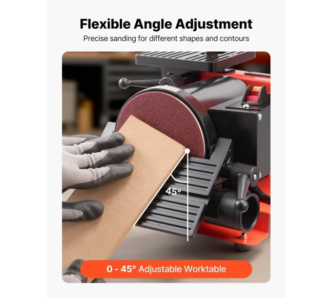 Šlifavimo diskų ir juostų šlifuoklis 250W3