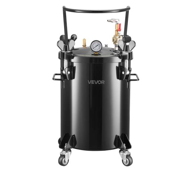 Dažų slėginis bakas su greito prijungimo jungtimis 30 L8