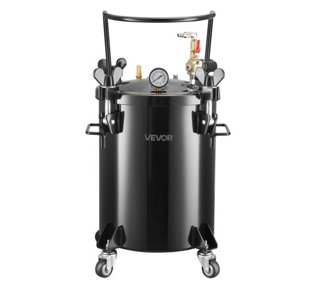 Dažų slėginis bakas su greito prijungimo jungtimis 30 L9