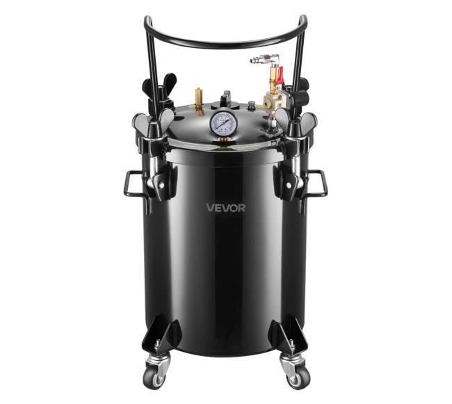 Dažų slėginis bakas su greito prijungimo jungtimis 30 L10