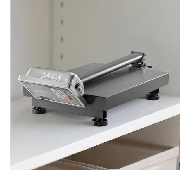 Elektroninės platforminės svarstyklės 300 kg, tikslumas 50 g7