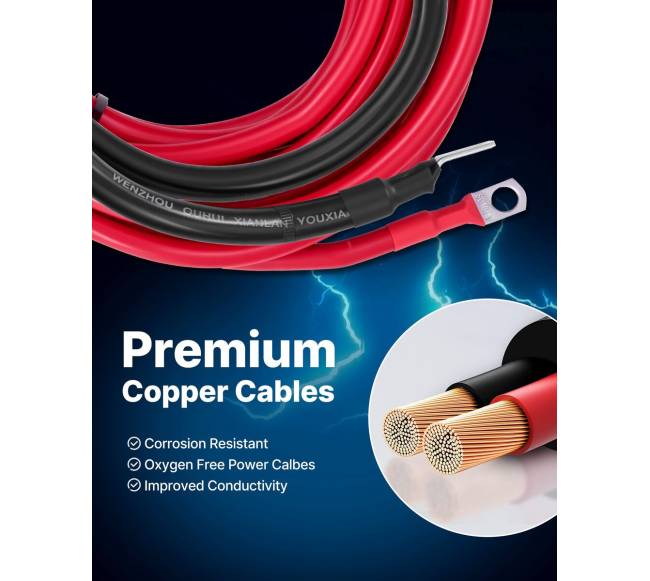 Dvigubas akumuliatoriaus izoliatoriaus rinkinys 12V3