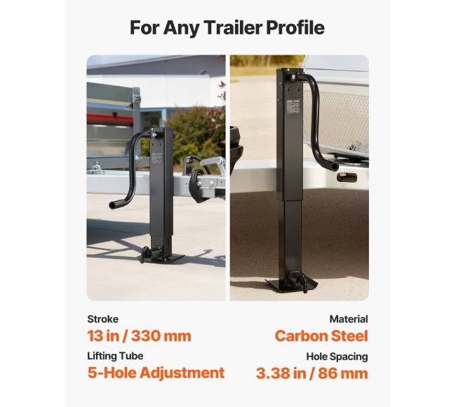 Priekabos domkratas 5443 kg apkrovai2