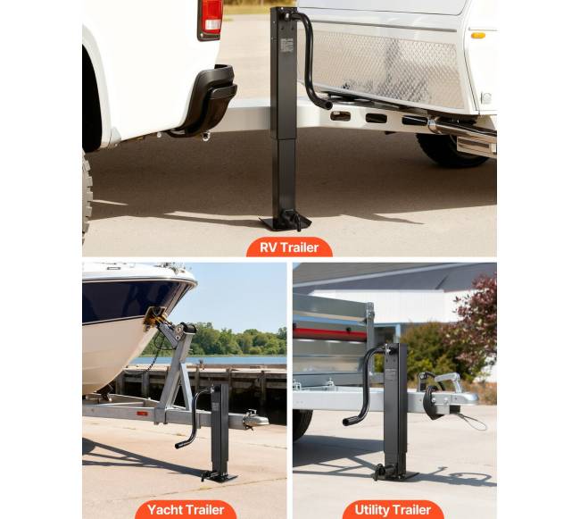 Priekabos domkratas 5443 kg apkrovai5