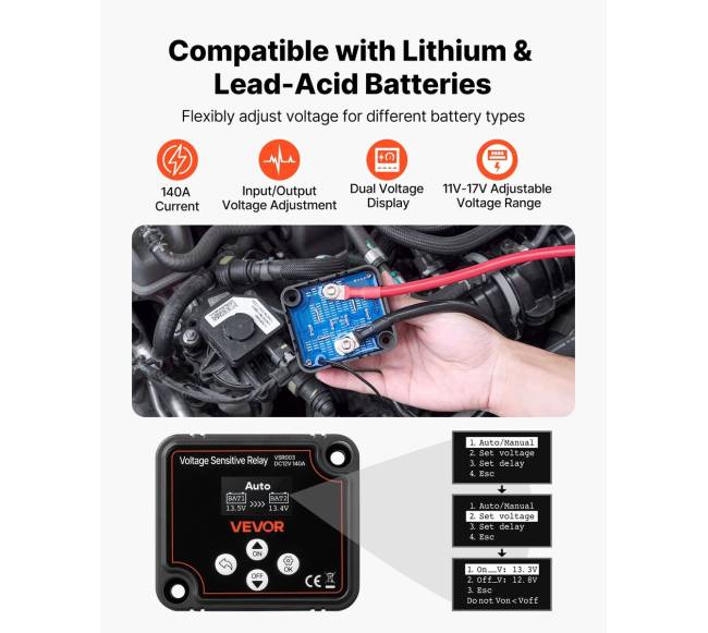 12V dvigubas akumuliatorių izoliatorius1