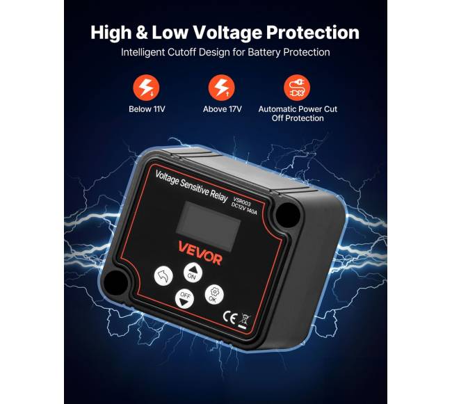 12V dvigubas akumuliatorių izoliatorius5