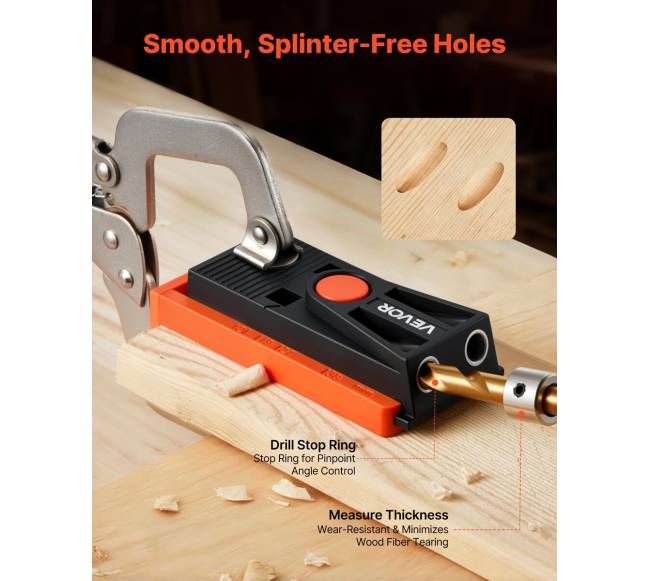 Kišeninių skylučių gręžimo rinkinys, 12.7-38.1 mm3