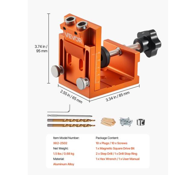 Kišeninių skylių gręžimo rinkinys medienai6