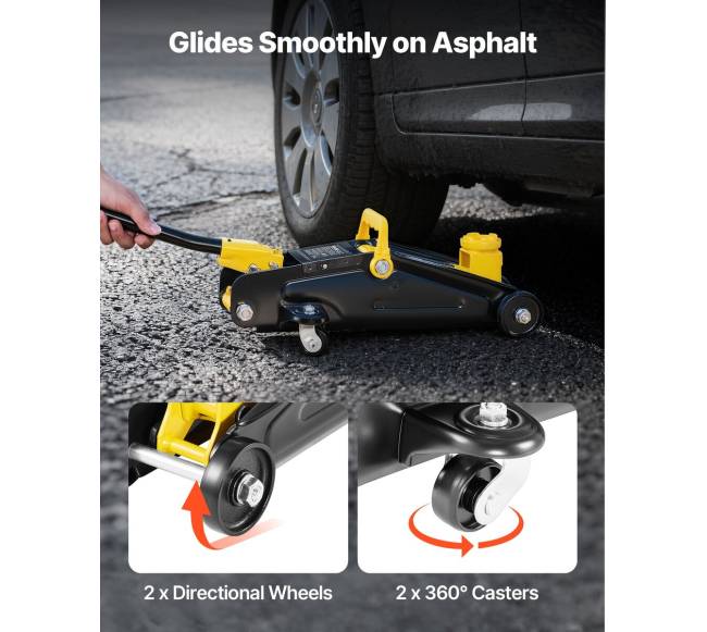 Žemas grindų domkratas, 2 tonų talpa5