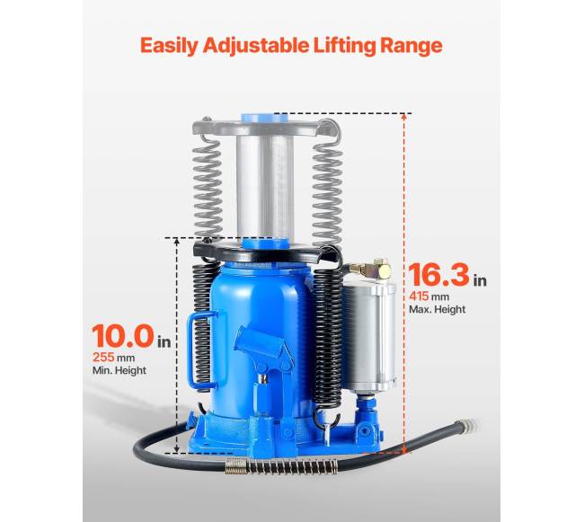 Hidraulinis butelinis domkratas oru, 32 t3