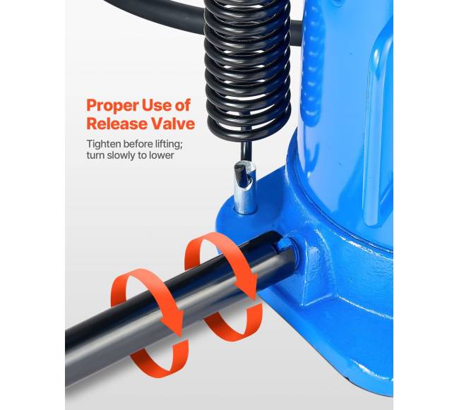 Hidraulinis butelinis domkratas oru, 32 t5