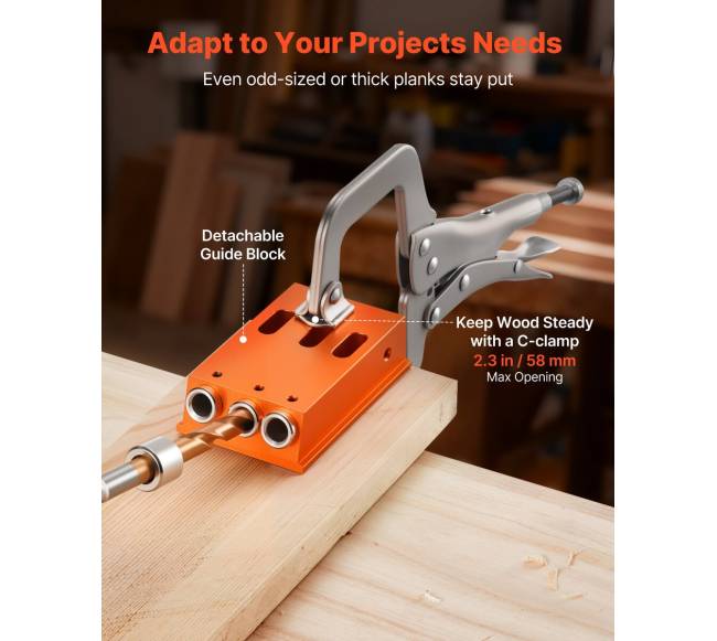 Kišeninis griebtuvų rinkinys medienos darbams4