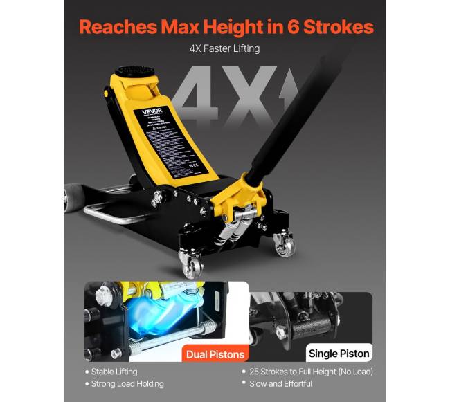 Žemas automobilių domkratas 2,5 tonos1