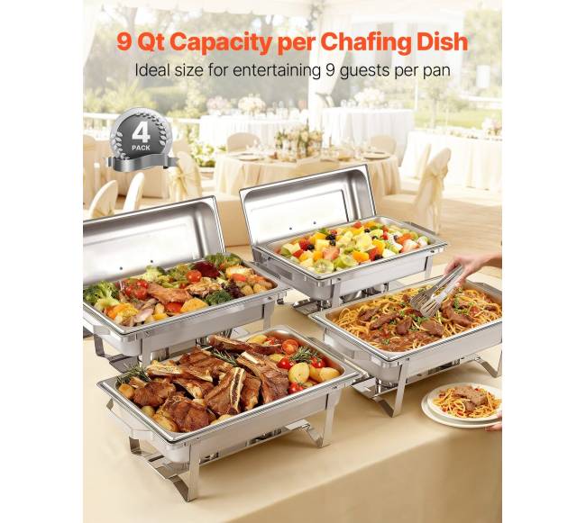 Stačiakampė nerūdijančio plieno kaitinimo lėkštė2