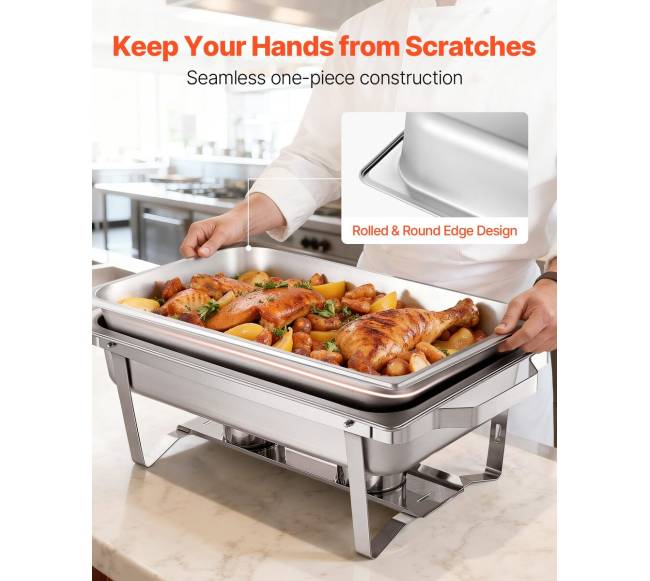 Stačiakampė nerūdijančio plieno kaitinimo lėkštė4