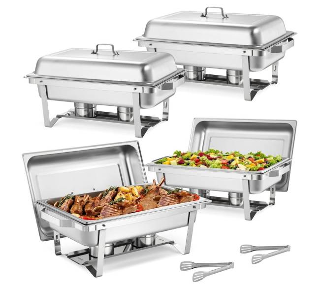 Stačiakampė nerūdijančio plieno kaitinimo lėkštė8